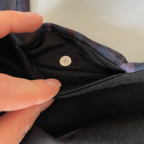 Lululemon Wunder Under Womens Legging Pants Size 8 Stained Glass Love - Picture 4 of 4